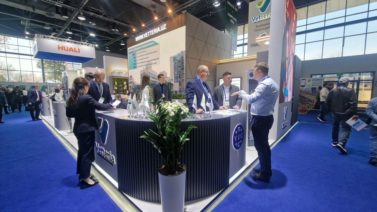 Özbekistan'da Uzagroworld-2025 20. Uluslararası Tarım Fuarı Başladı