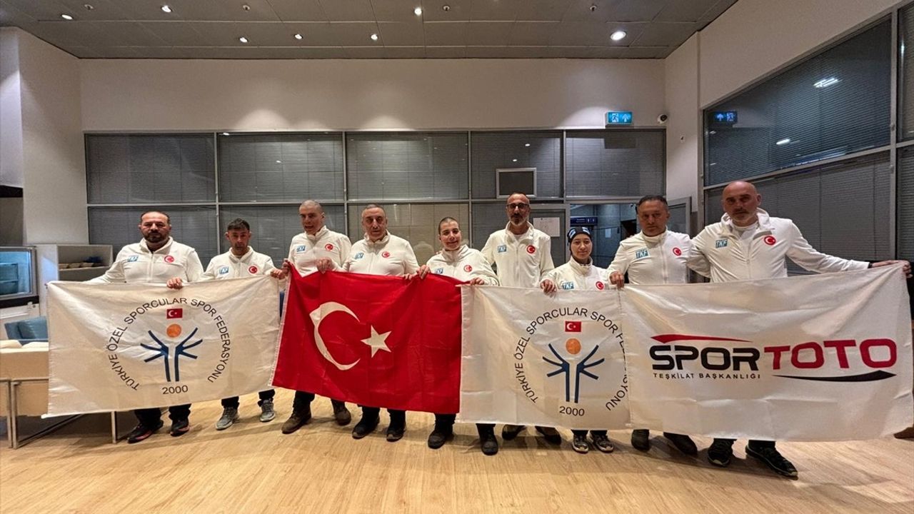 Özel Sporcular Kayak Milli Takımı, Dünya Şampiyonası için Fransa'ya Gitti