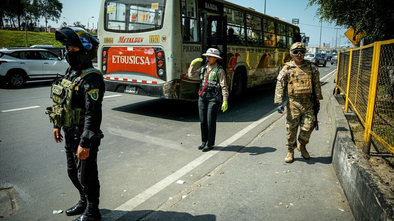 Peru'da Organize Suçla Mücadele İçin Olağanüstü Hal İlan Edildi