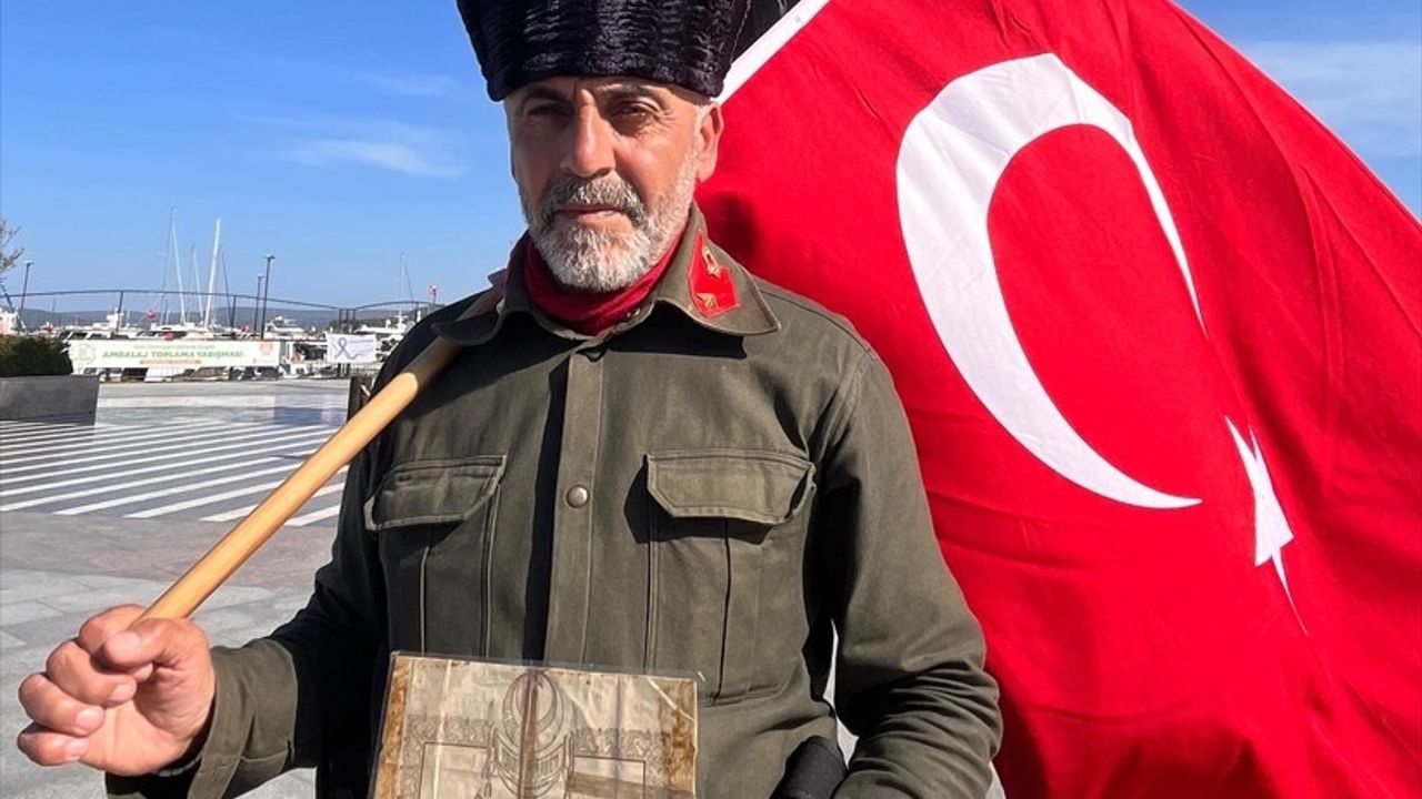 Saffet Gümüş, İstanbul'dan Çanakkale'ye 375 Kilometre Yürüyerek Ulaştı