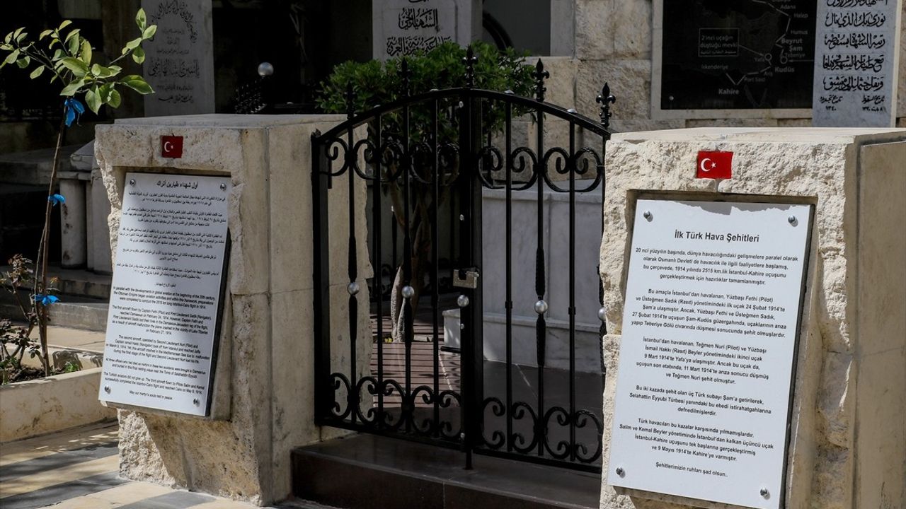 Şam'da Çanakkale Şehitleri Anma Töreni Düzenlendi