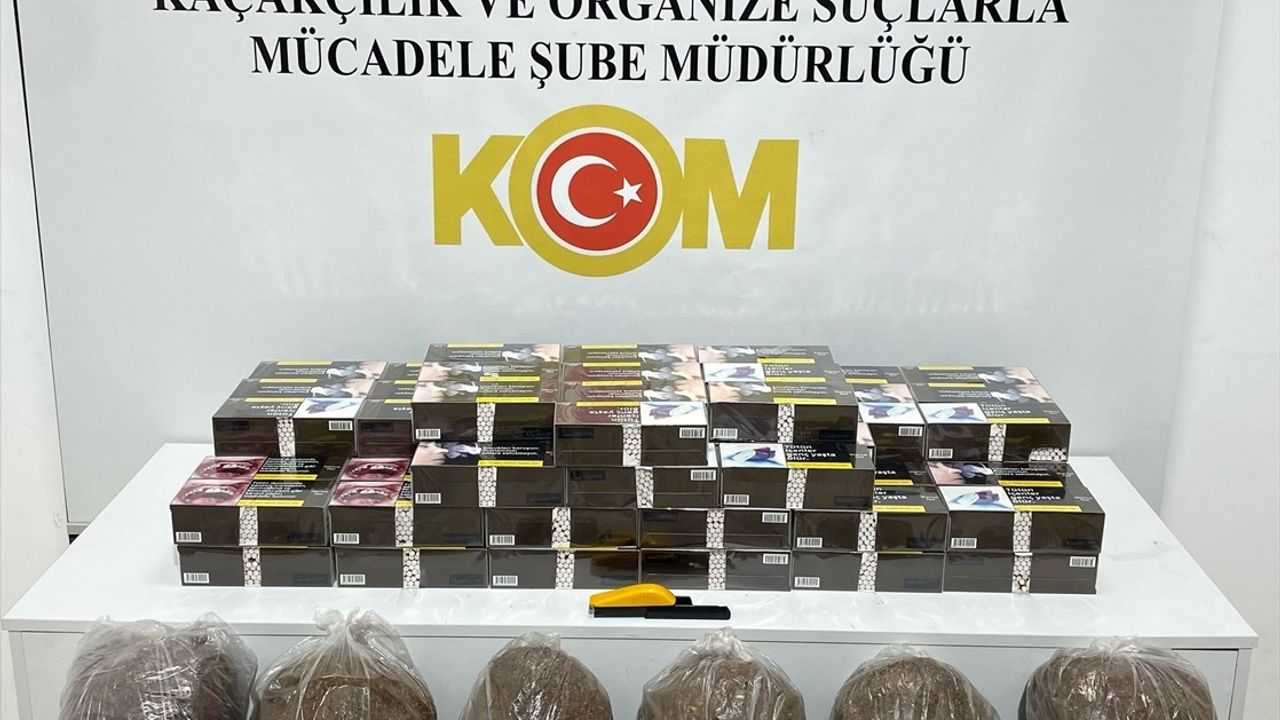 Samsun'da 18 Bin 800 Makaron ve Kaçak Tütün Ele Geçirildi