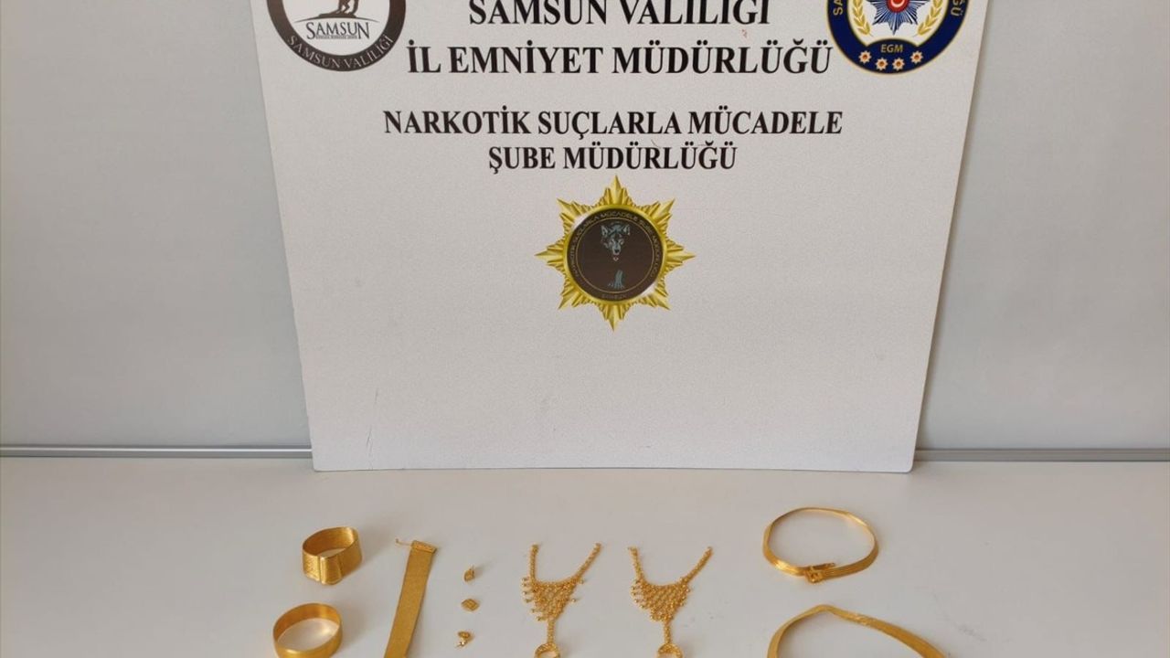 Samsun'da Dolandırıcılıktan Aranan Hükümlü, Sahte Altınla Yakalandı