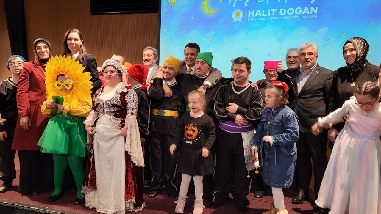 Samsun'da Down Sendromlu Çocuklar İçin İftar Programı Düzenlendi