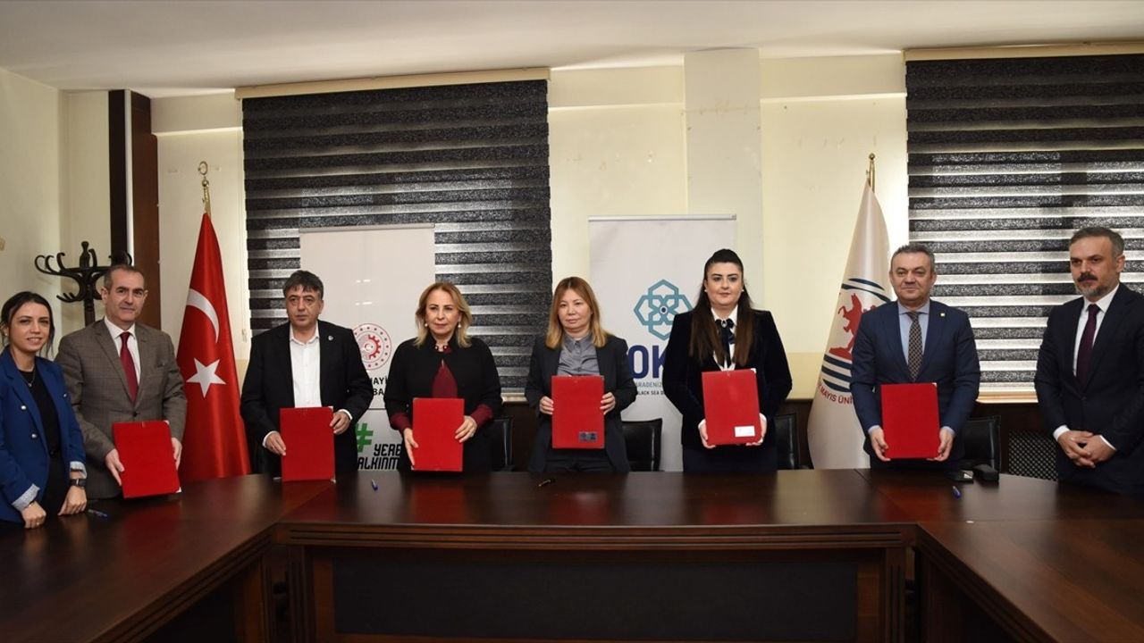 Samsun'da Kadınlara Yönelik Robot Operatörlüğü Eğitimi Protokolü İmzalandı