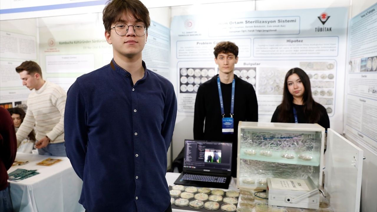 Samsunlu Lise Öğrencileri Otonom Sterilizasyon Sistemi Geliştirdi