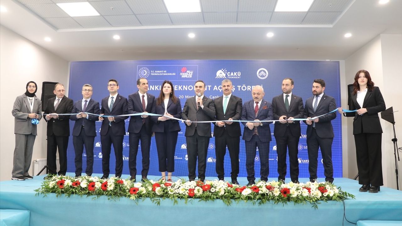 Sanayi ve Teknoloji Bakanı Kacır, Çankırı Teknokent Açılışında Girişimcilik Vurgusu Yaptı