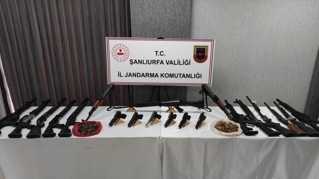 Şanlıurfa'nın Viranşehir İlçesinde Silah Kaçakçılığı Operasyonu: 14 Şüpheli Gözaltında
