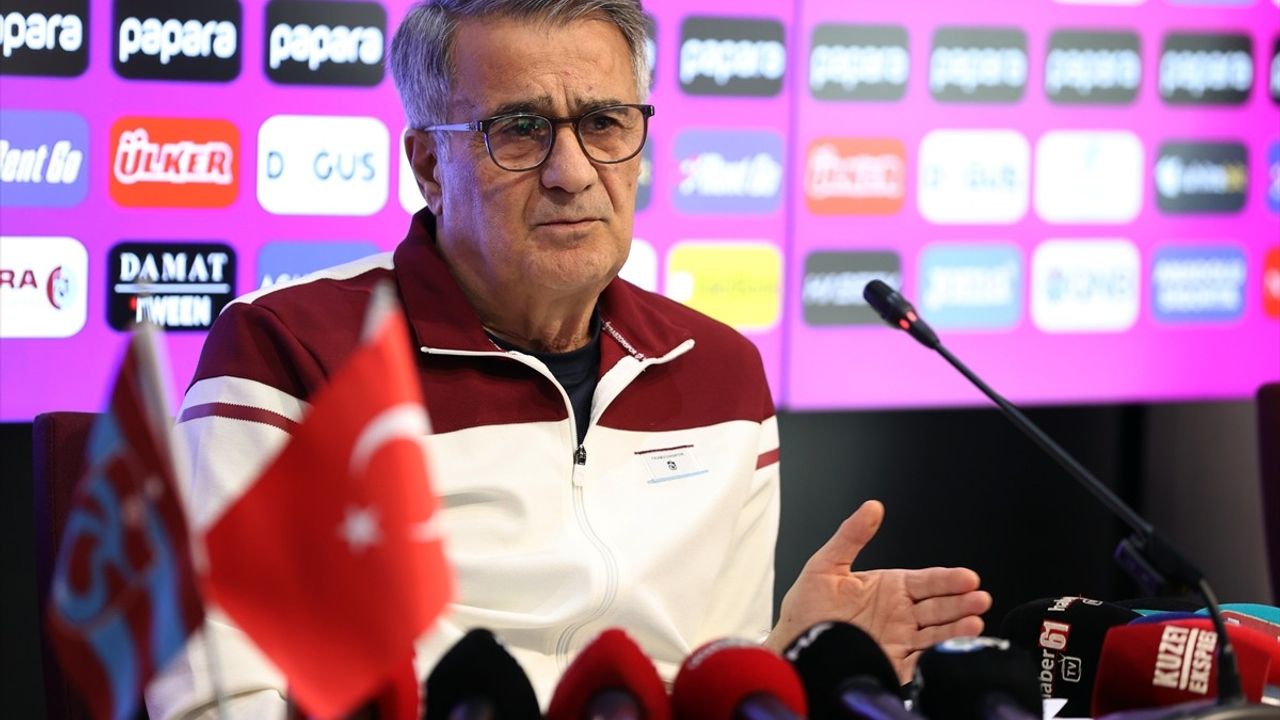 Şenol Güneş, Trabzonspor'un Hedeflerini Açıkladı: Avrupa ve İlk 5 İhtimali