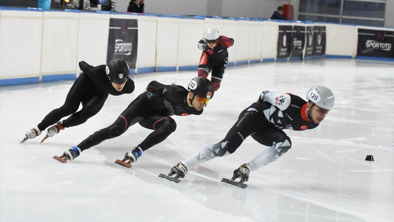 Short Track Türkiye Şampiyonası Erzurum'da Gerçekleşti