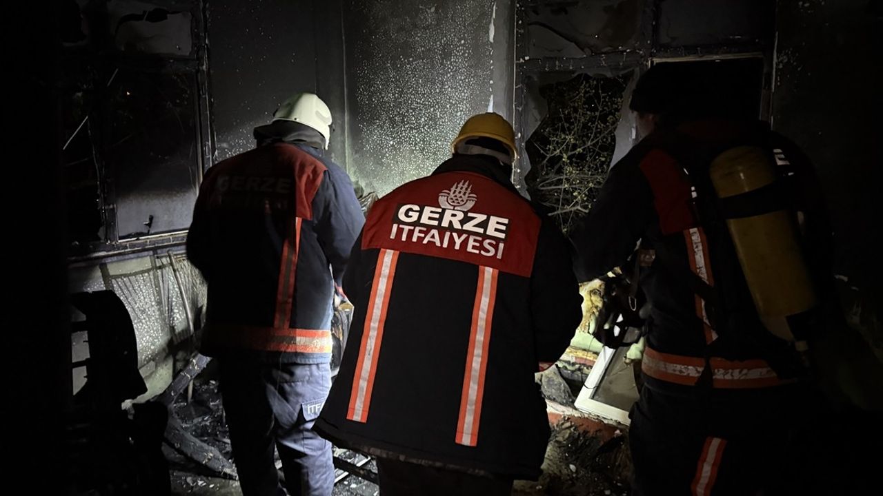 Sinop'un Gerze İlçesinde Çıkan Yangında 3 Kişi Yaralandı