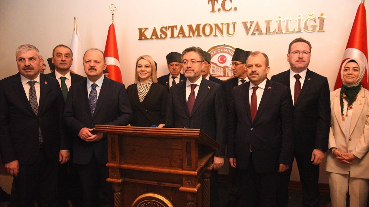 Tarım ve Orman Bakanı Yumaklı, Kastamonu'da Bayramlaşma Töreninde Açıklamalarda Bulundu