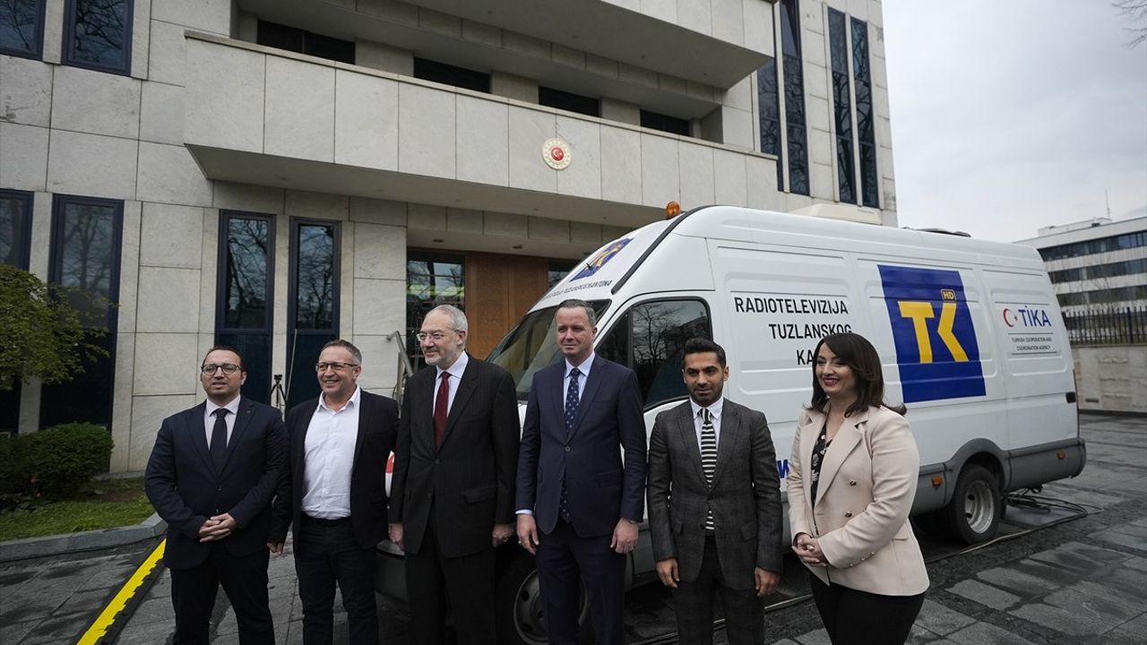 TİKA, Bosna Hersek'teki Medya Sektörüne Modern Destek Sağladı