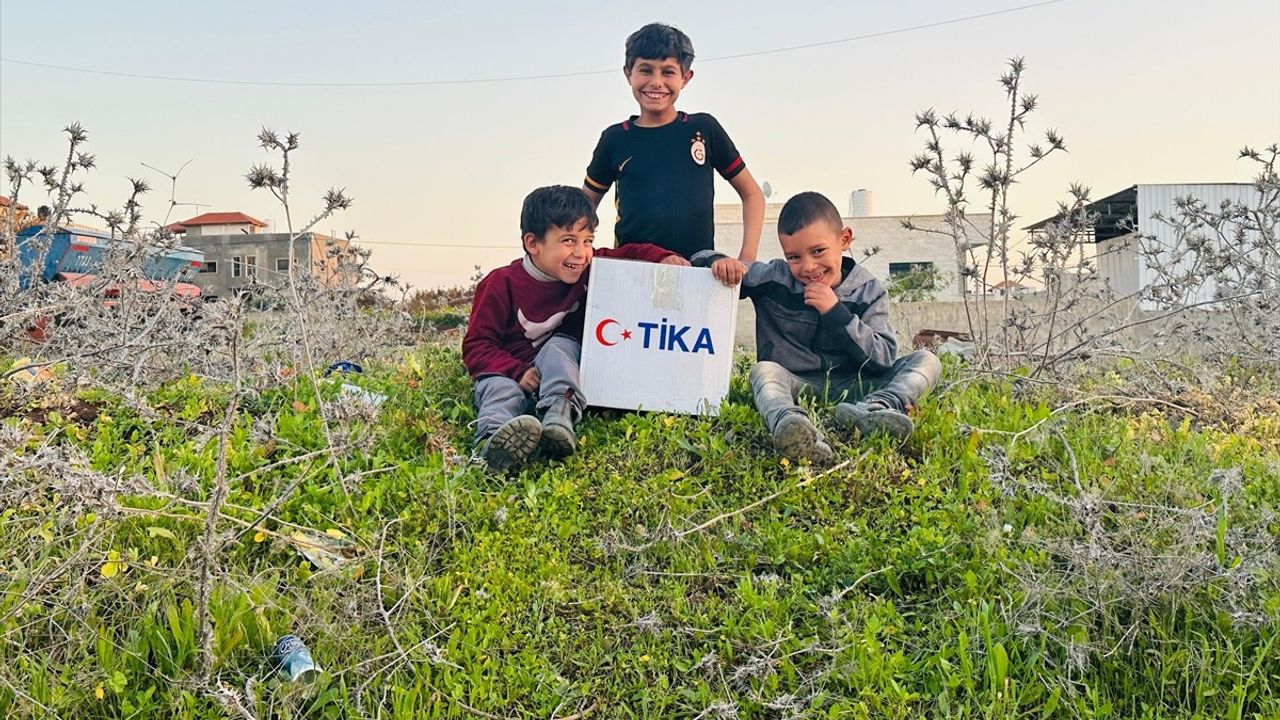 TİKA'dan Filistinli Türkmenlere Ramazan Desteği