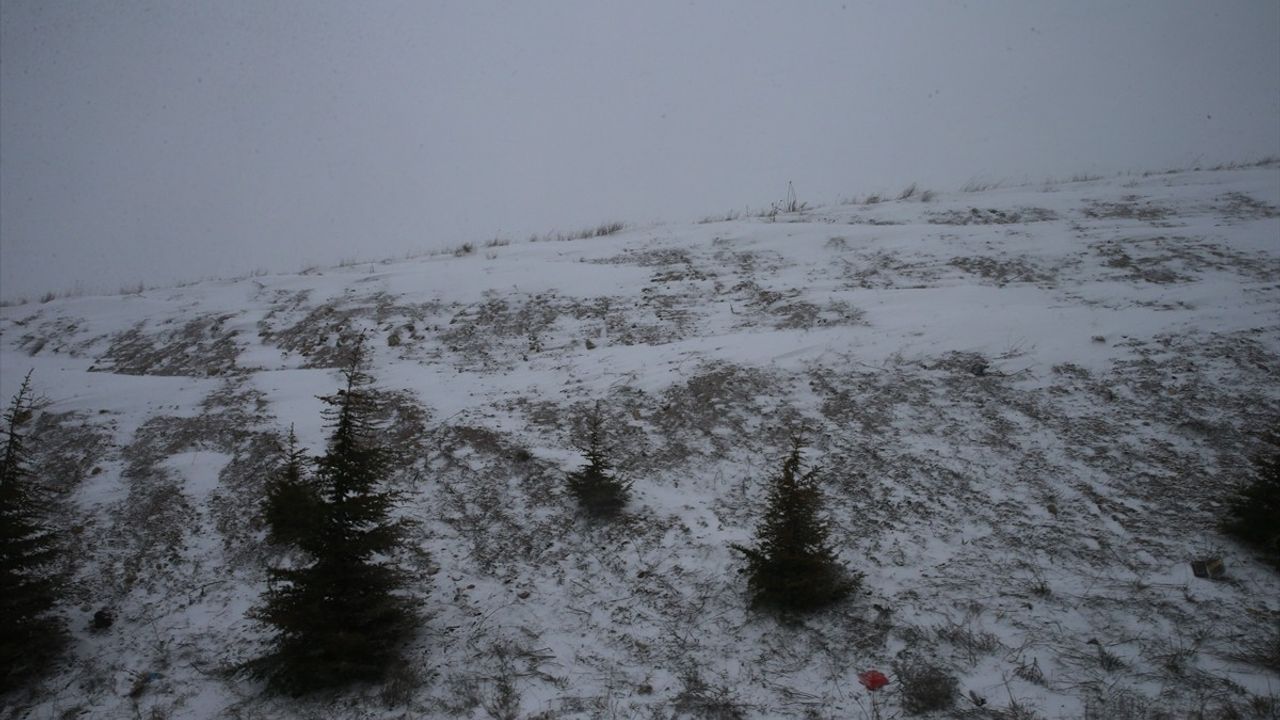 Tokat-Sivas Kara Yolunda Kar Yağışı ve Tipi Etkisi Artıyor