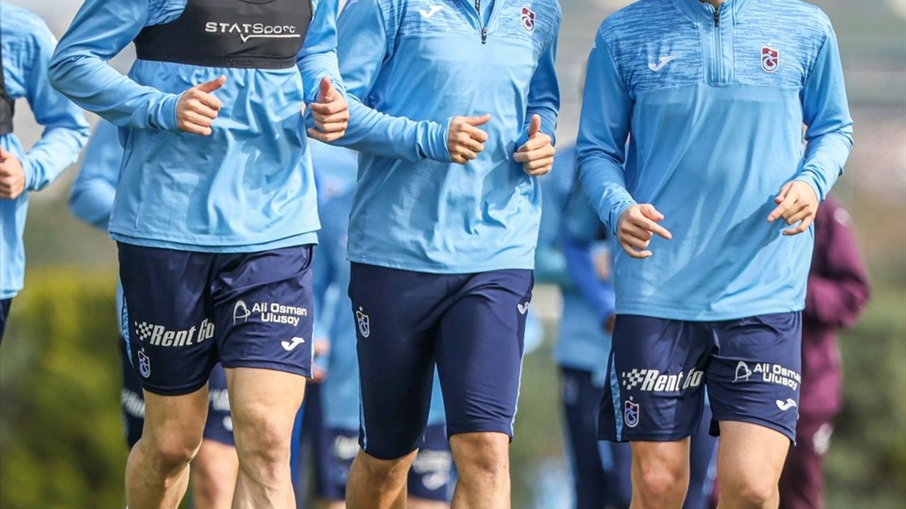 Trabzonspor, Göztepe Maçına Hazırlıklarını Sürdürüyor