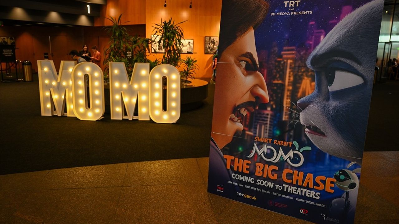 TRT ve 9D Medya'dan 'Akıllı Tavşan Momo: Büyük Takip' Filminin Hollywood Galası