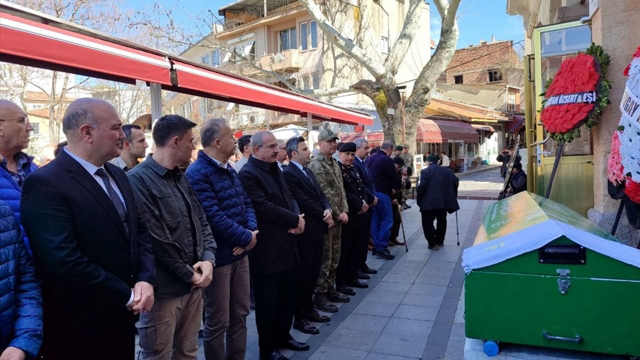 Tümgeneral Mehmet Özeren’in Babası Orhan Özeren, Çanakkale'de Defnedildi