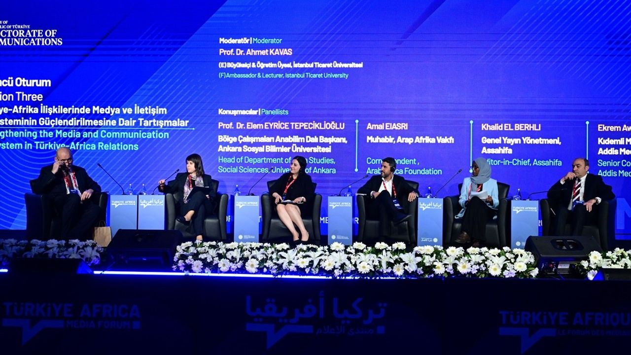 Türkiye-Afrika Medya Forumu'nda Bilgi Akışının Önemi Vurgulandı