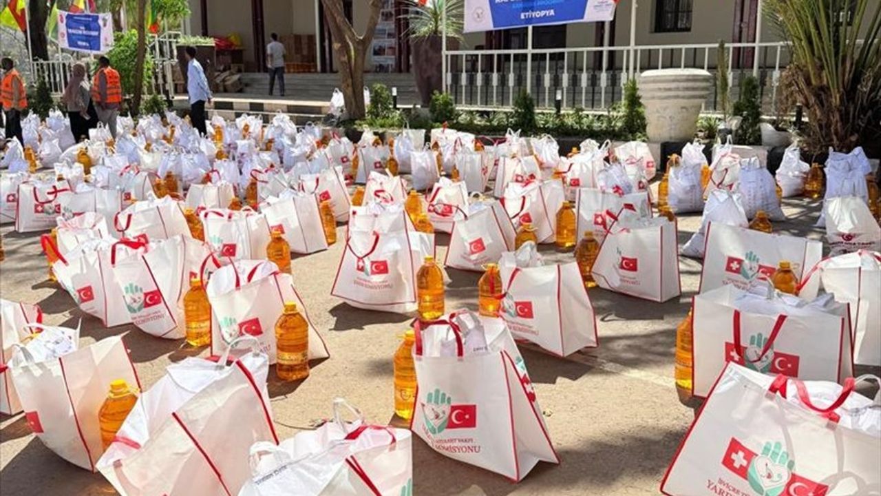Türkiye Diyanet Vakfı Etiyopya'da Ramazan Yardımlarıyla 35 Bin İhtiyaç Sahibine Destek Sağladı