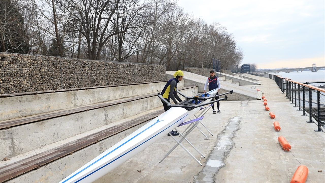 Türkiye Kürek Şampiyonası Meriç Nehri'nde 7-9 Mart tarihlerinde düzenlenecek