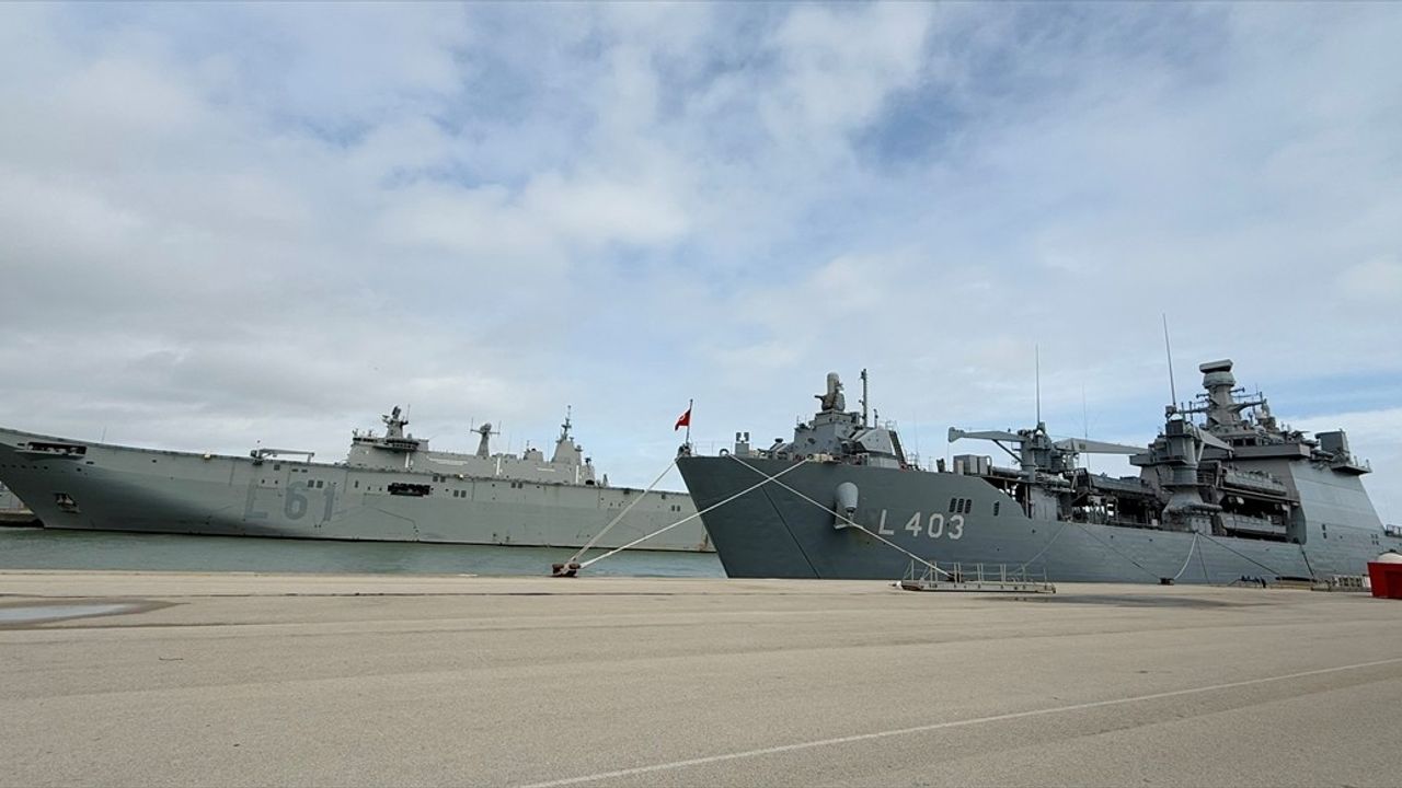 Türkiye, NATO Amfibi Görev Kuvveti Komutasını Aldığı Tatbikata Başladı