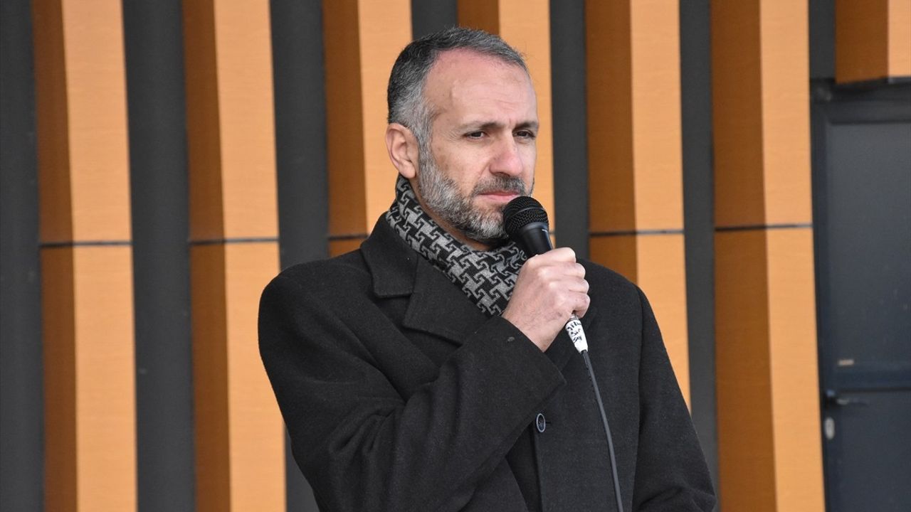 Van'da İsrail'in Gazze'deki saldırıları protesto edildi