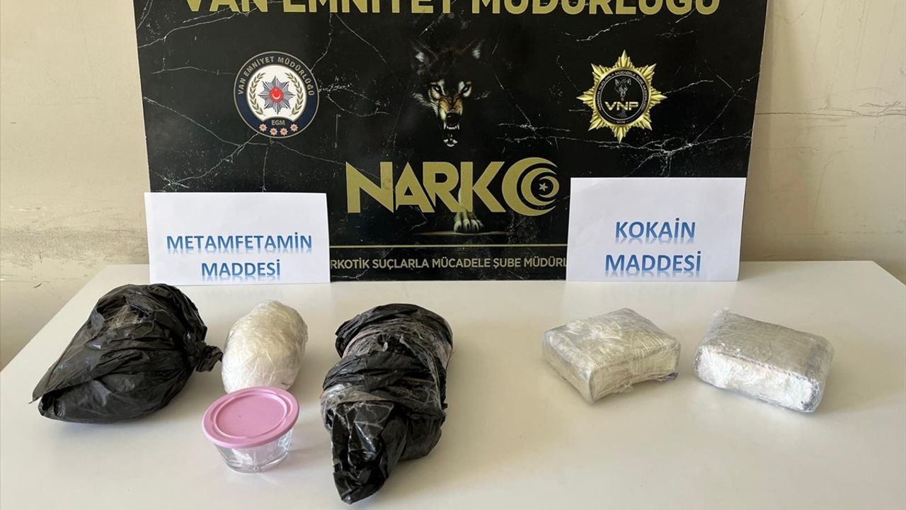 Van'da Uyuşturucu Operasyonları: 53 Kilogram Uyuşturucu Ele Geçirildi