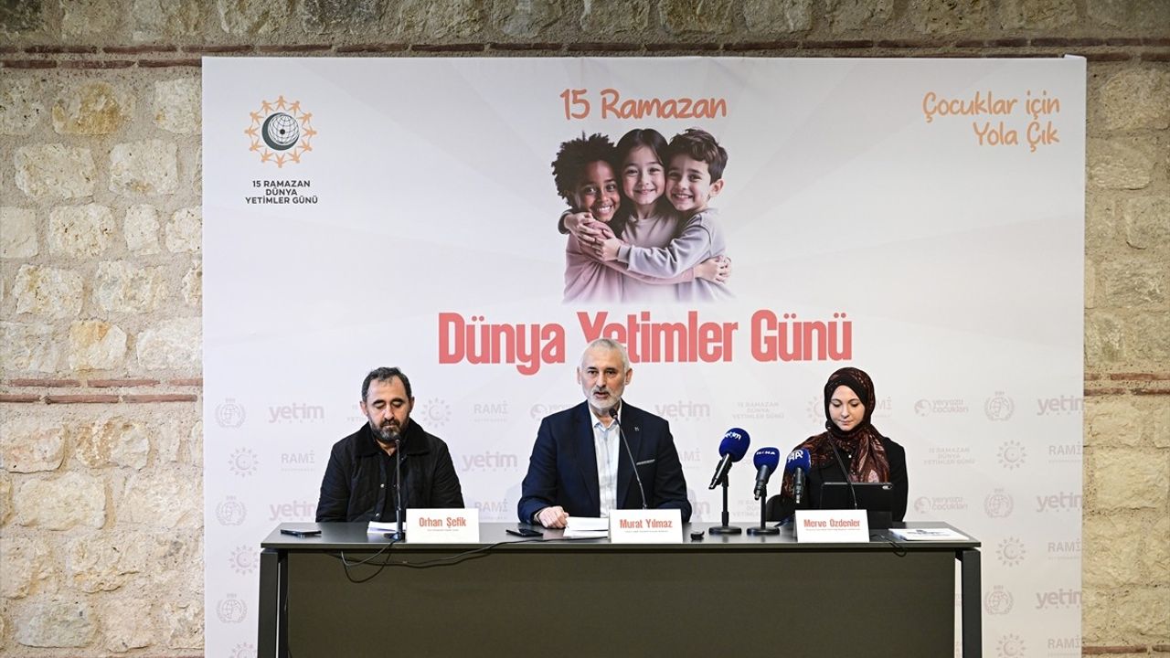 Yetim Vakfı'ndan Dünya Yetimler Günü'nde Anlamlı Basın Açıklaması