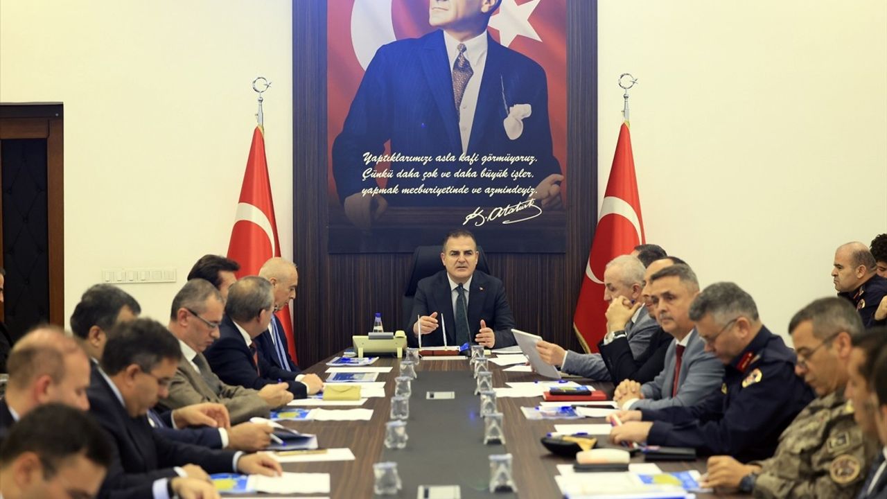 60. Cumhurbaşkanlığı Türkiye Bisiklet Turu için Muğla'da Koordinasyon Toplantısı Yapıldı