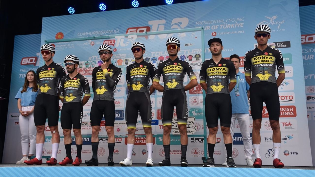 60. Cumhurbaşkanlığı Türkiye Bisiklet Turu'nda 4. Etap Start Aldı