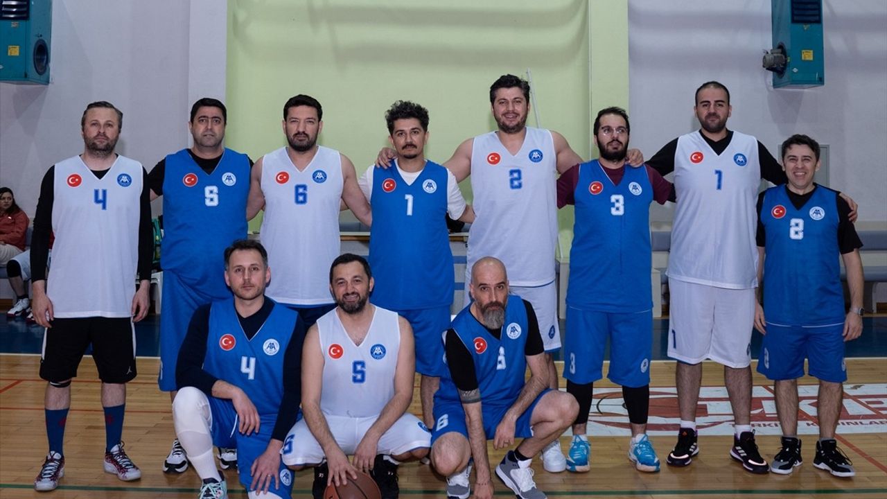 AA Erkekler Basketbol Turnuvası Başladı