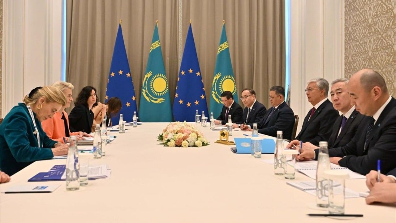 AB'nin Orta Asya'daki Ticaret Ortağı Kazakistan