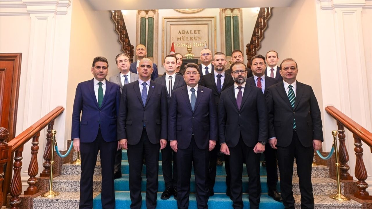 Adalet Bakanı Yılmaz Tunç, Avrupa Konseyi Genel Sekreteri Alain Berset ile Görüştü