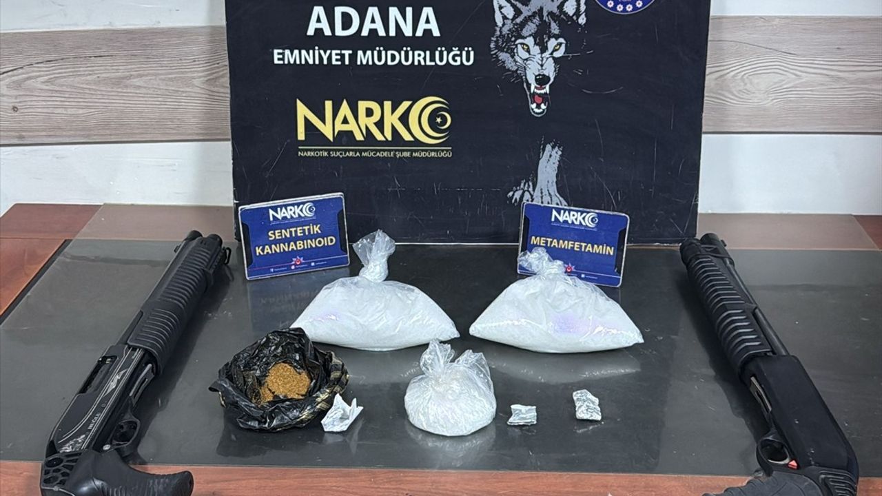 Adana'da Uyuşturucu Operasyonu: Bir Zanlı Tutuklandı