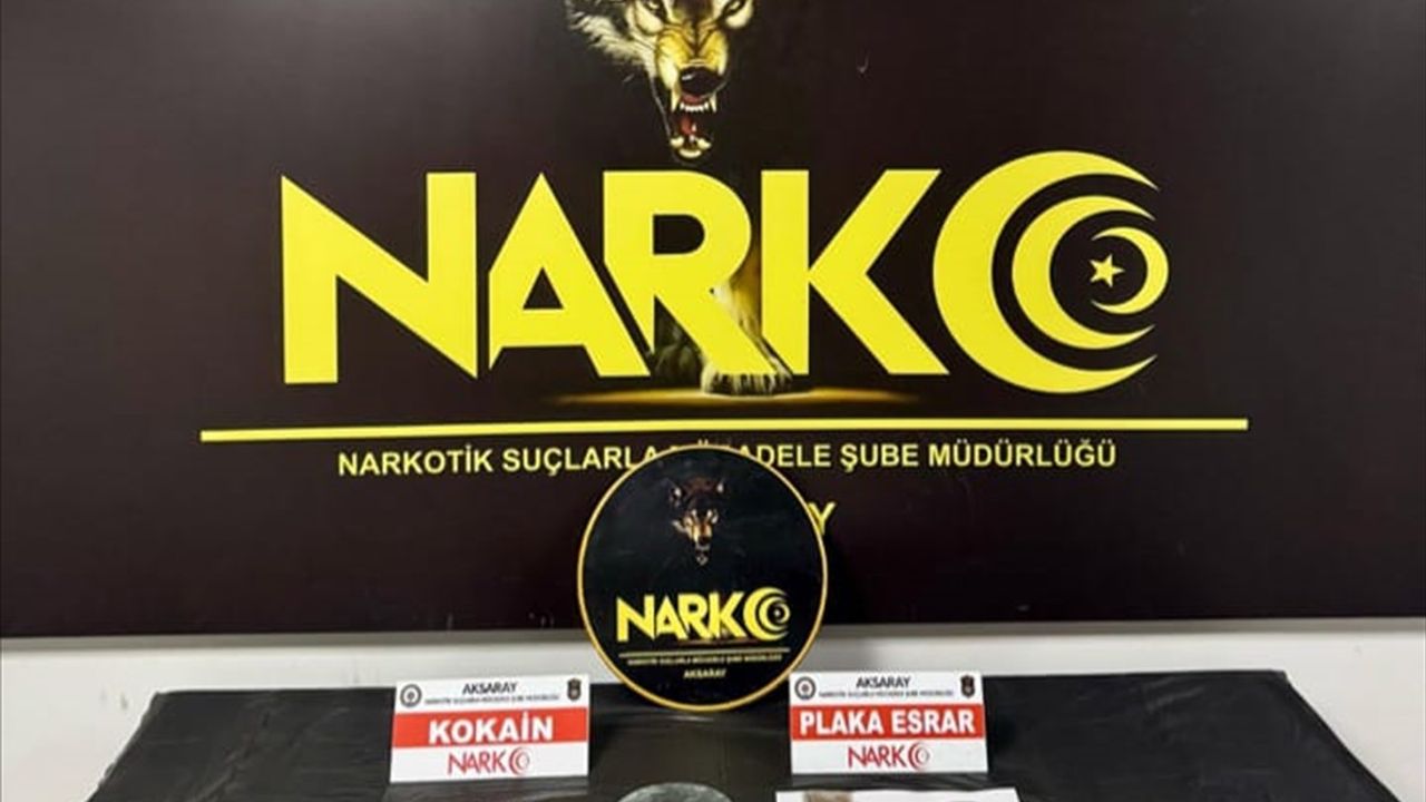 Aksaray'da Uyuşturucu Operasyonu: 4 Zanlı Tutuklandı