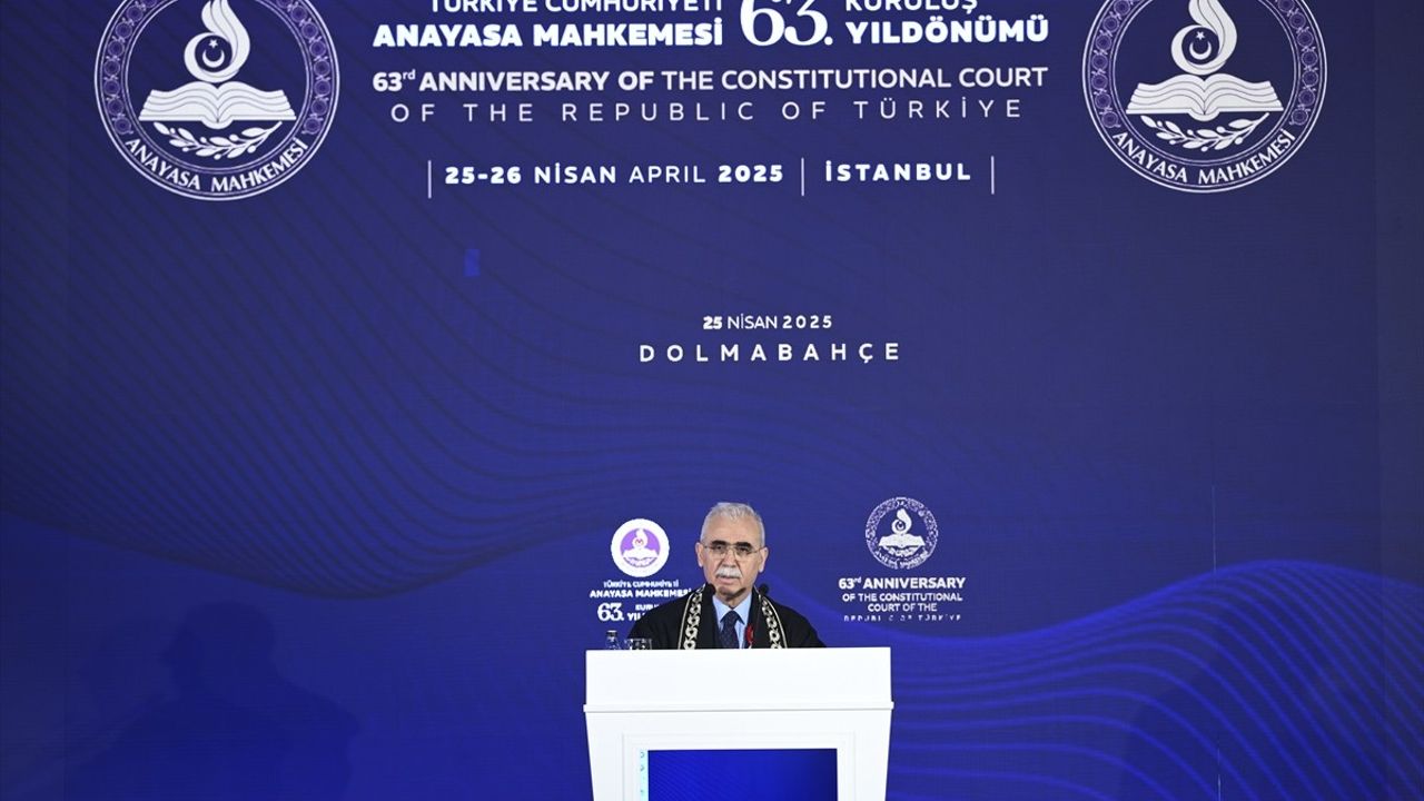 Anayasa Mahkemesi'nin 63. Kuruluş Yıl Dönümü: Hukukun Üstünlüğü ve Bireysel Haklar Vurgusu