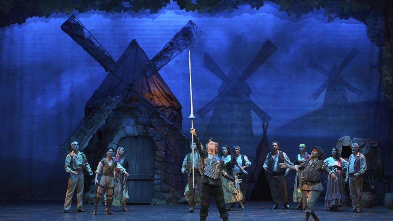 Antalya Devlet Opera ve Balesi, 'Don Kişot' Balesinin Prömiyerini Gerçekleştiriyor