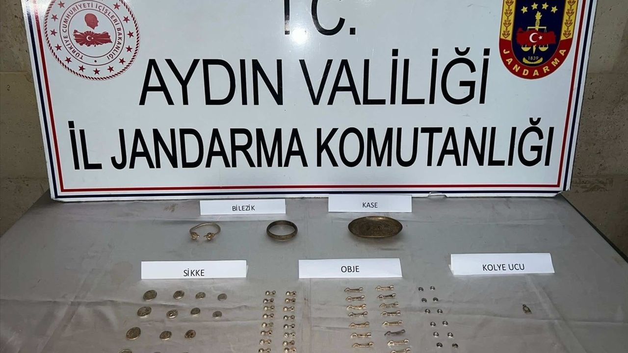 Aydın'da Tarihi Eser Operasyonu: İki Şüpheli Gözaltına Alındı