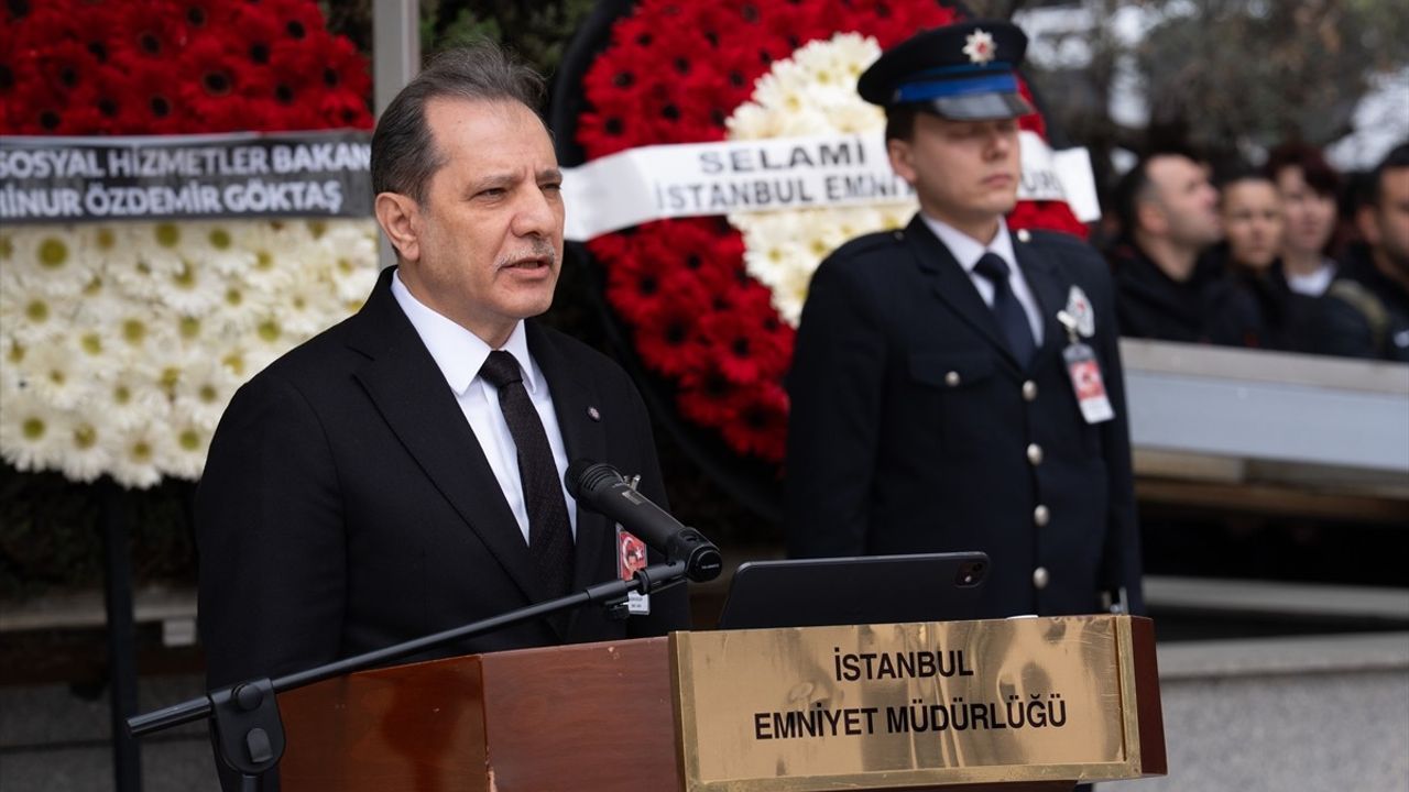 Bağcılar'da Şehit Bekçi Uğur Gölçek için Tören Düzenlendi