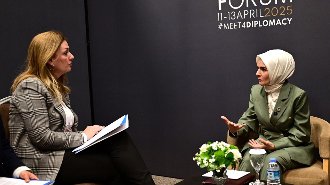 Bakan Göktaş, BM Genel Sekreter Yardımcısı Zivkovic ile Antalya Diplomasi Forumu'nda Görüştü