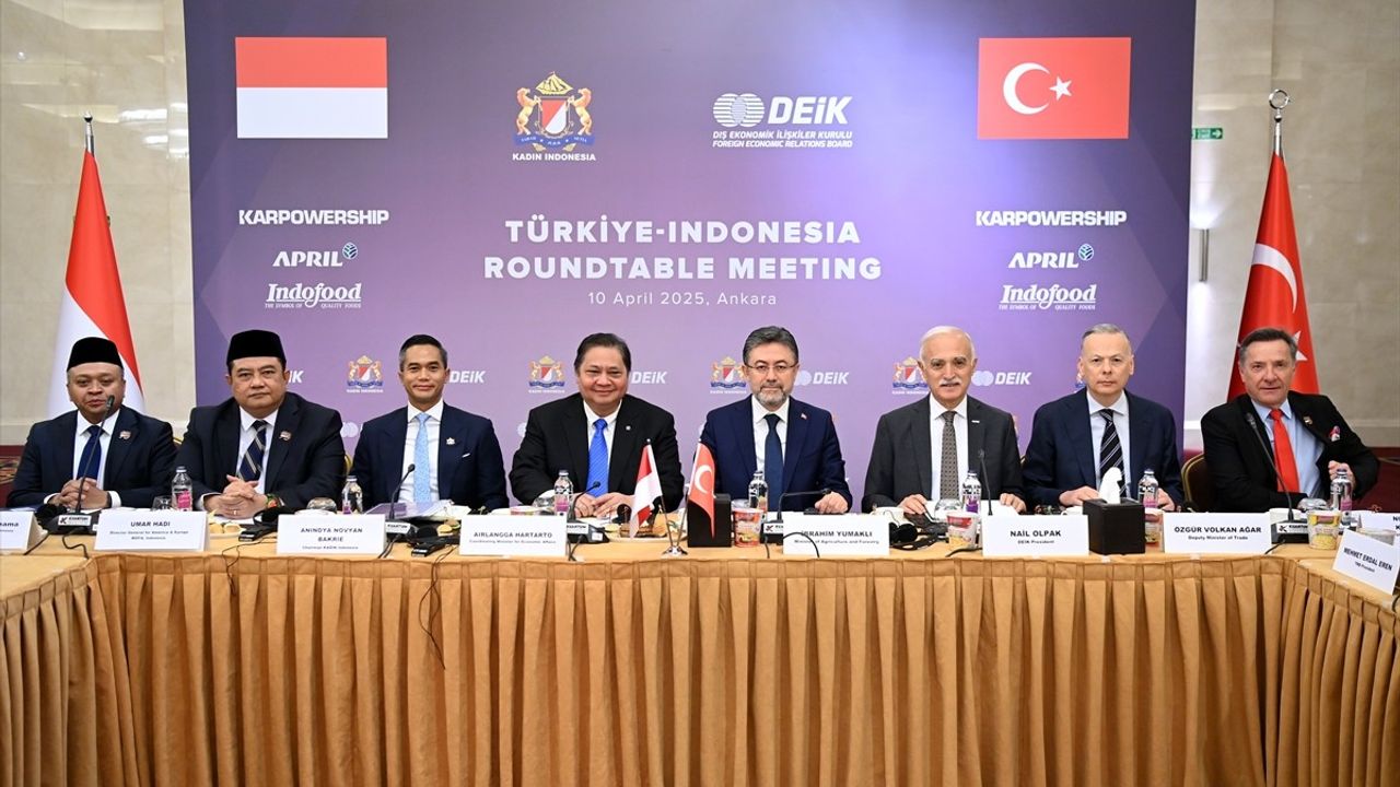 Bakan Yumaklı, Endonezya ile Ticaret Hedeflerini Belirledi