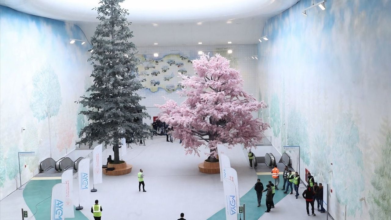 Başakşehir-Kayaşehir Metro Hattı İki Yılda 22 Milyon Yolcu Taşıdı