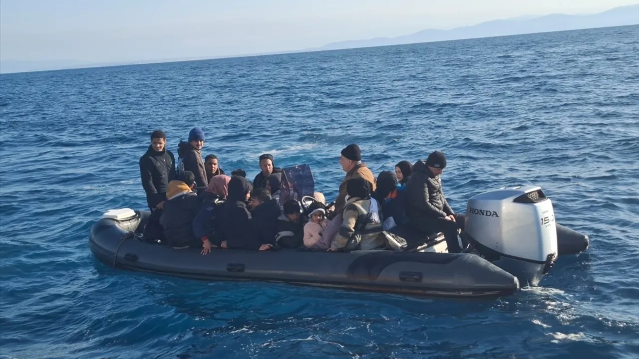 Bodrum Açıklarında 26 Düzensiz Göçmen Yakalandı