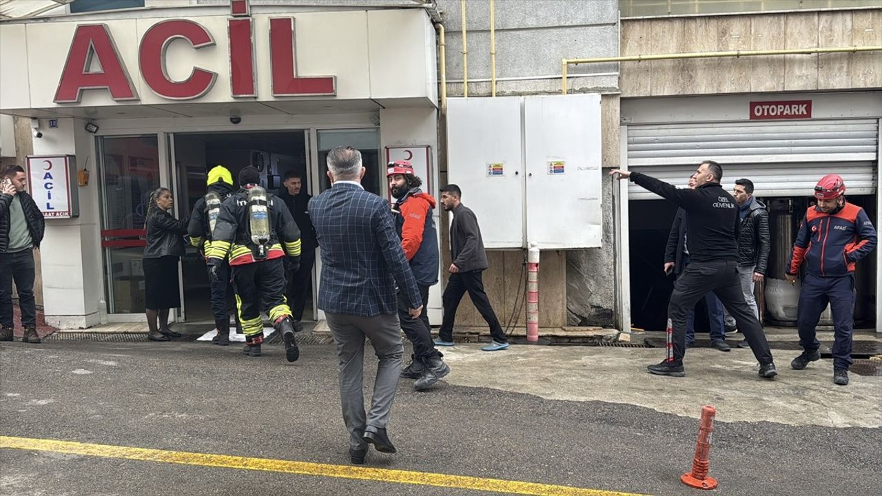 Bolu'daki Özel Hastanede Güç Kaynağı Patlaması: Yangın Kontrol Altında