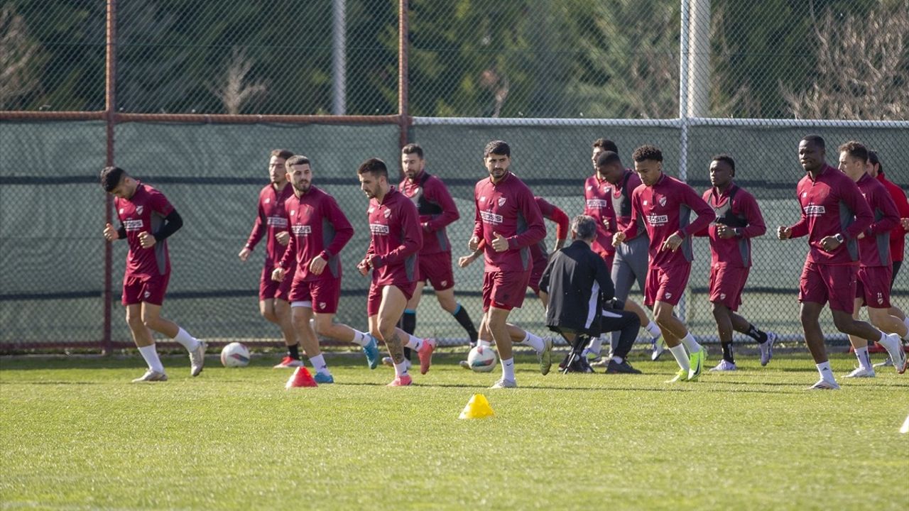 Boluspor, Fatih Karagümrük Maçına Hazırlıklarını Sürdürüyor