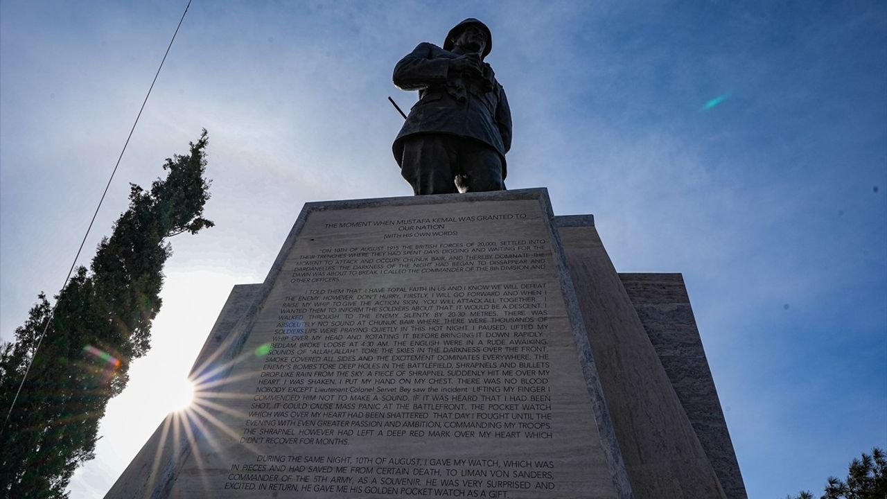 Çanakkale'de 57. Alay Kahramanları Anıldı