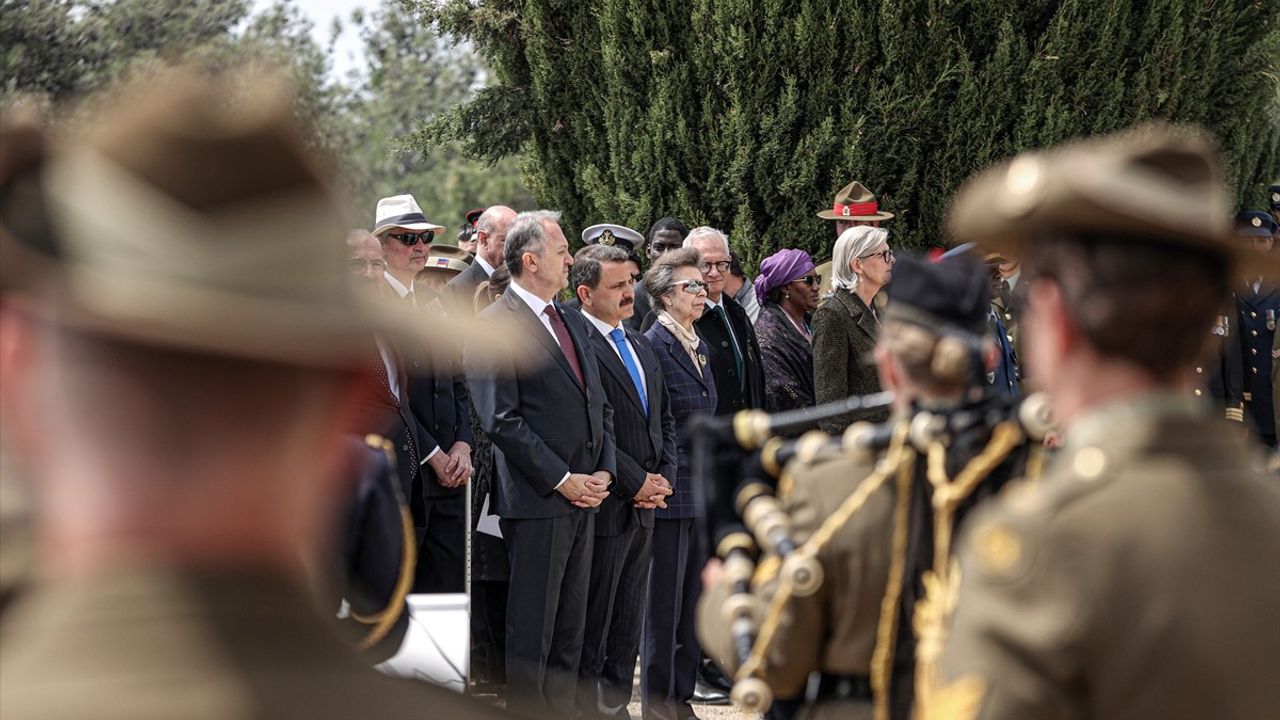 Çanakkale Kara Savaşları'nın 110. Yılı Anma Töreni Gerçekleştirildi