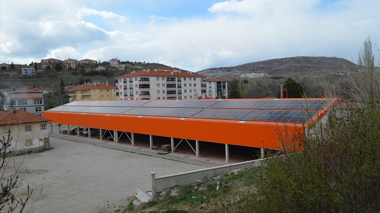 Çankırı'da Şabanözü Belediyesi Güneş Enerjisi Santrali ile Tasarruf Sağlayacak