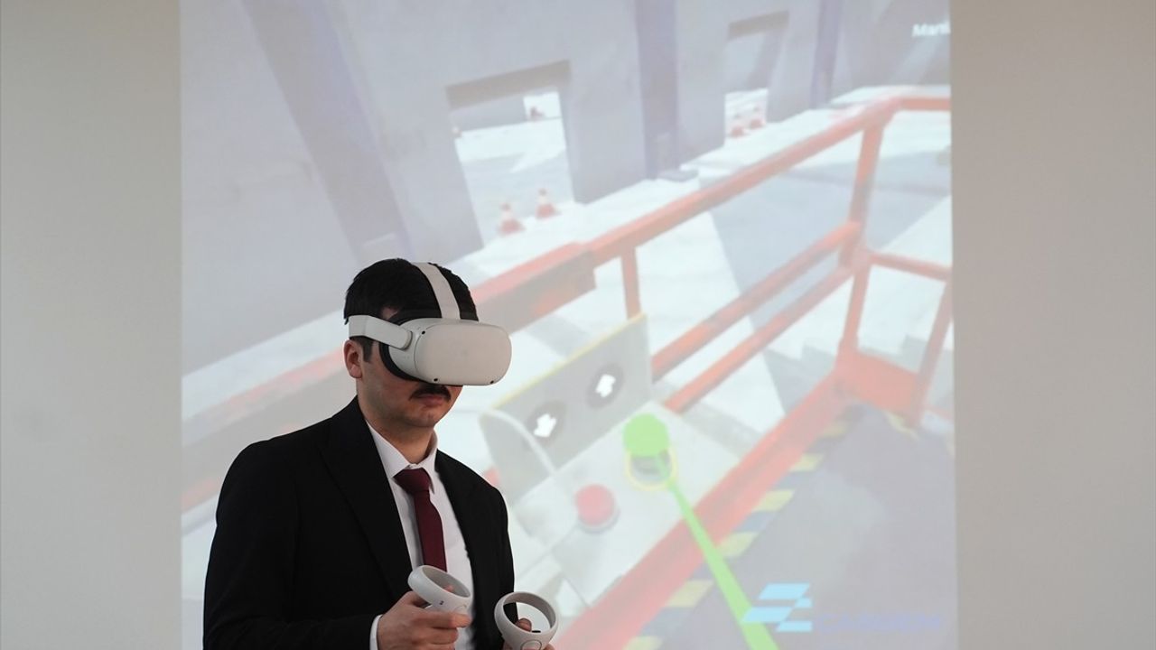 ÇASGEM Sanal Gerçeklik İle Çalışanların Güvenliğini Sağlıyor